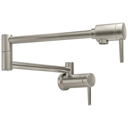 Delta Contemporary Wall Mount Pot Filler Stainless 1165LF-SS